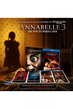 Blu-ray - Annabelle 3: De Volta para Casa - Edição de Colecionador Limitada (Exclusivo) - Patrick Wilson - Vera Farmiga