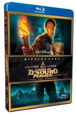 Blu-ray - A Lenda do Tesouro Perdido - Livro dos Segredos (Nicolas Cage)
