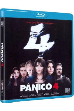 Blu-ray - Pânico 4 (David Arquette - Neve Campbell - Courteney Cox)