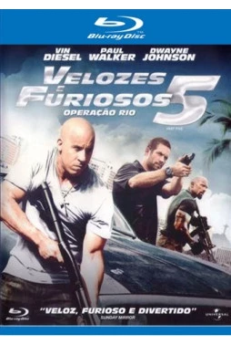 Blu-ray - Velozes e Furiosos 5 - Operação Rio (Vin Diesel - Paul Walker - Michelle Rodriguez) 