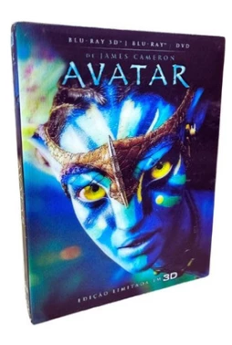 Blu-ray - Avatar - Edição de Colecionador com Luva Lenticular (DUPLO 3D + 2D)