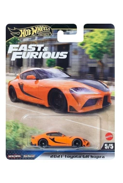 Hot Wheels Premium - Fast & Furious 5/5 - 2021 Toyota GR Supra (Velozes e Furiosos)
