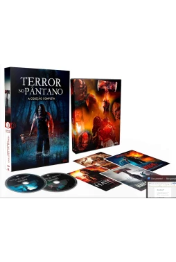 DVD - Terror No Pântano (4 Filmes - Duplo com Cards)