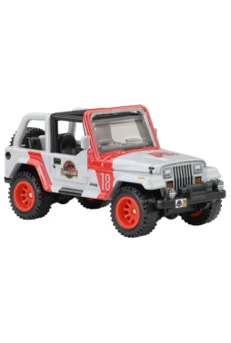 Hot Wheels Premium - Pop Culture - Jurassic Park (HXD63 - JBL59) ´92 Jeep Wrangler Sahara