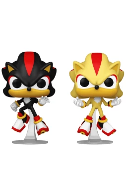 Funko Pop! Games - Sonic Shadow & Super Shadow - 2 Pack