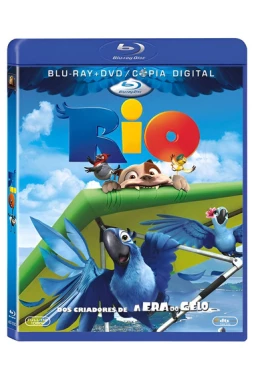 Blu-ray + DVD - Rio (Jesse Eisenberg - Anne Hathaway - Jamie Foxx)