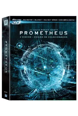 Blu-ray - Alien - Prometheus - Edição de Colecionador com 4 discos (Ridley Scott - Noomi Rapace - Michael Fassbender - Charlize Theron - Guy Pearce)