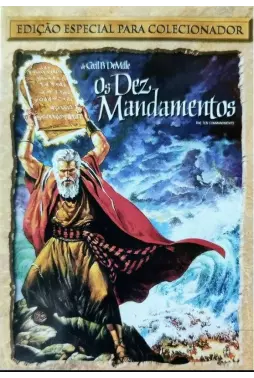 DVD - Os Dez Mandamentos - Edição de Colecionador (DUPLO)