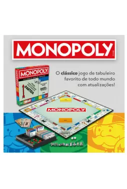 Jogo - Monopoly - O Clássico Jogo de Tabuleiro