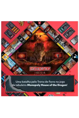 Jogo - Monopoly - House Of Dragon (A Casa do Dragão)
