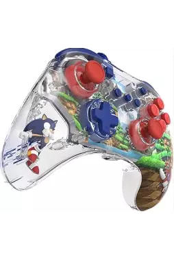 Jogo - Nintendo Switch - REALMz Wireless Controller: Sonic Green Hill Zone - Sonic The Hedgehog