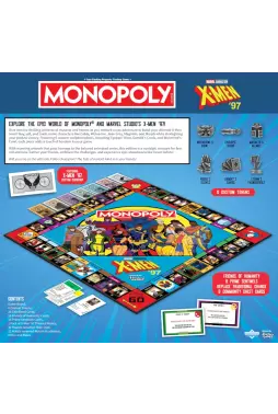 Jogo - Monopoly - X-Men ´97 Edition