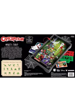 Jogo - Operation -Tim Burton's The Nightmare Before Christmas - O Estranho Mundo de Jack (Operando)