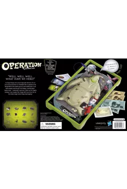 Jogo - Operation -Tim Burton's The Nightmare Before Christmas - O Estranho Mundo de Jack (Operando)