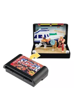 Memorabilia - Sega Genesis - Street Fighter II - Ken Stage Diorama