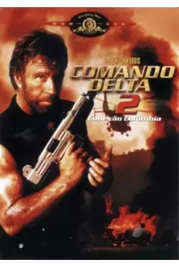 DVD - Comando Delta 2 - Conexão Colômbia (Chuck Norris)