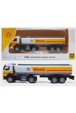 Miniatura - Caminhão Tanque Shell - Volvo - Escala 1/50 - CCA (California Toys)