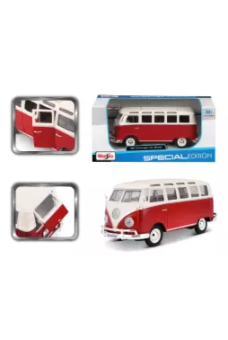 Miniatura - Volkswagen Van "Samba" - Escala 1/25 (Maisto) - Special Edition