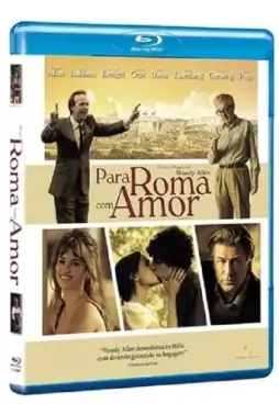 Blu-ray - Para Roma com Amor (Woody Allen - Judy Davis - Penelope Cruz - Jesse Eisenberg - Roberto Benigni - Alec Baldwin
