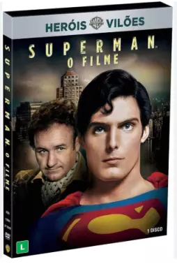 DVD - Superman - O Filme (Christopher Reeve - Gene Hackman - Marlon Brando - Margot Kidder - Richard Donner