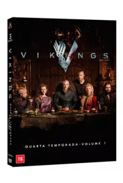 DVD - Vikings - 4ª Temporada - Volume 1 - Edição de Colecionador