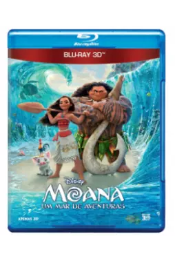 Blu-ray 3D - Moana (Dwayne Johnson)