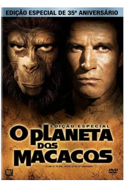 DVD - O Planeta dos Macacos - Edição Especial de 35º Aniversário - Duplo (Charlton Heston)