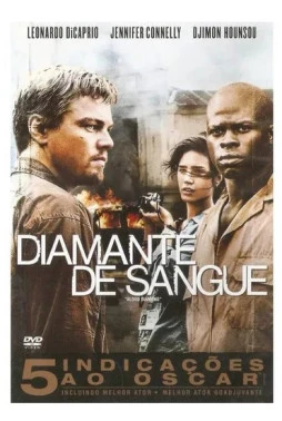 DVD - Diamante de Sangue - Edição de Colecionador com Luva (Leonardo Di Caprio - Jennifer Connelly - Djimon Hounsou)
