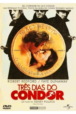 DVD - Três Dias do Condor (Sydney Pollack - Robert Redford - Faye Dunaway)