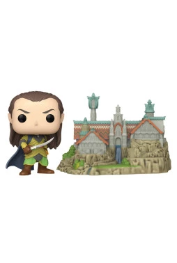 Funko Pop! Town - O Senhor dos Anéis 1747 - Elrond With Rivendell