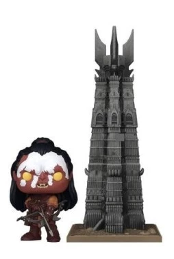 Funko Pop! Town - O Senhor dos Anéis - Lurtz with Orthanc