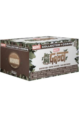 Funko Marvel Collector Corp - We Are Groot (2 Funkos + Camiseta + Botton + Adesivo)