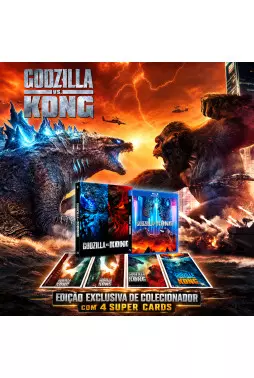 Blu-ray - Godzilla Vs. Kong - Edição de Colecionador Limitada (Exclusivo)