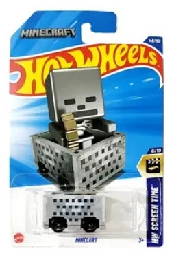 Hot Wheels - Minecraft 146/250 - HW Screen Time - Minecart