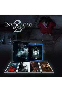 Blu-ray - Invocação do Mal 2 - Edição de Colecionador (Vera Farmiga - Patrick Wilson - James Wan) - Exclusivo