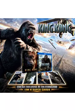 Blu-ray - King-Kong - Edição de Colecionador Limitada (Exclusivo) Peter Jackson - Naomi Watts - Jack Black