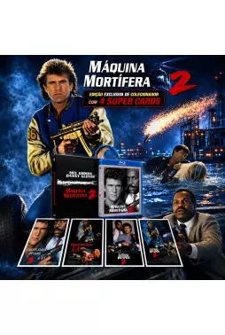 Blu-ray - Máquina Mortífera 2 - Edição de Colecionador (Exclusivo) - Mel Gibson - Danny Glover