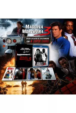 Blu-ray - Máquina Mortífera 3 - Edição de Colecionador (Exclusivo) - Mel Gibson - Danny Glover - Rene Russo - Richard Donner