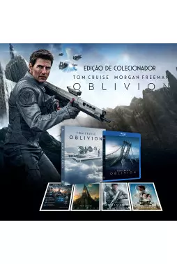 Blu-ray - Oblivion - Edição de Colecionador - Exclusivo (Tom Cruise - Olga Kurylenko - Morgan Freeman) 
