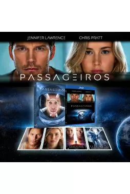 Blu-ray - Os Passageiros - Edição de Colecionador (Exclusivo) - Chris Pratt - Jennifer Lawrence