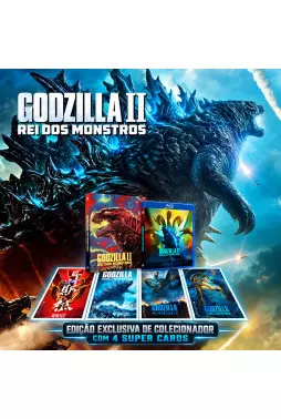 Blu-ray - Godzilla 2 - Rei dos Monstros - Edição de Colecionador (Exclusivo)