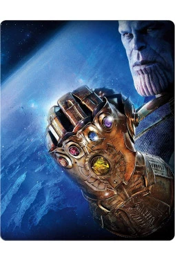 Blu-ray - Vingadores - Guerra Infinita (Steelbook) 3D + 2D