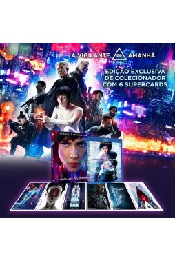 Blu-ray - A Vigilante do Amanhã - Edição de Colecionador Limitada (Scarlett Johansson) - Exclusivo