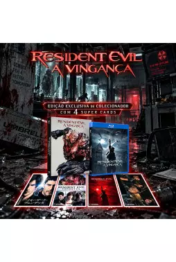 Blu-ray - Resident Evil - A Vingança - Edição de Colecionador Limitada (Exclusivo)