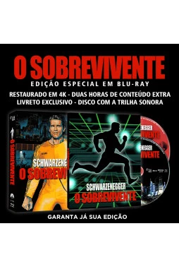 Blu-ray - O Sobrevivente - Edição Definitiva (DUPLO Com Livreto) - Exclusivo - Stephen King
