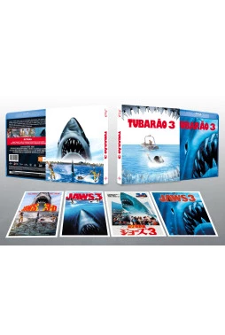 Blu-ray - Tubarão 3 - Edição de Colecionador (Exclusivo) - Dennis Quaid - Lea Thompson