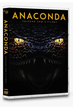 DVD - Anaconda - Coleção Completa -  Edição de Colecionador (4 Filmes)