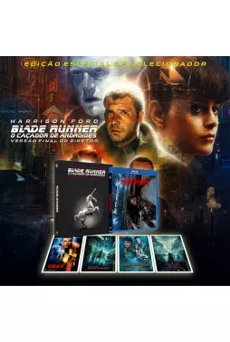 Blu-ray - Blade Runner - O Caçador de Andróides - The Final Cut - Edição de Colecionador - Exclusivo  (Harrison Ford - Rutger Hauer - Daryl Hannah - Ridley Scott)