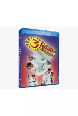 Blu-ray - Três Ninjas – Ninjas em Apuros - Edição de Colecionador - Exclusivo 