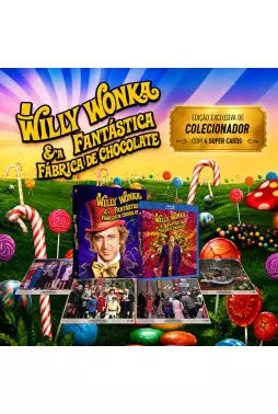 Blu-ray - A Fantástica Fábrica de Chocolate - Edição de Colecionador (Exclusivo) - Gene Wilder
